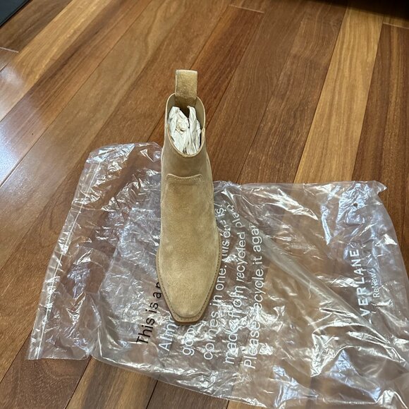 Everlane Western Style Suede Ankle Boots - Picture 9 of 12